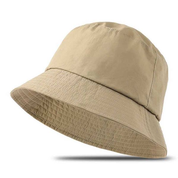 Cappelli larghi cappelli a secchio cappelli da donna da donna Summer Sunset Cappello da papà da pesca da pesca da pesca da uomo grande cappello da Panama 56-58 cm 58-60 cm 60-62 cm Q240427