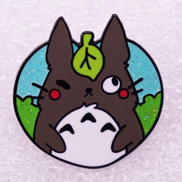 Dragão japonês Cat filme Citações Badge Cute Anime Filmes Games Hard Pins de esmalte coletam Cartoon Broche Backpack Hat Bag Collar Lapel Badges S80288
