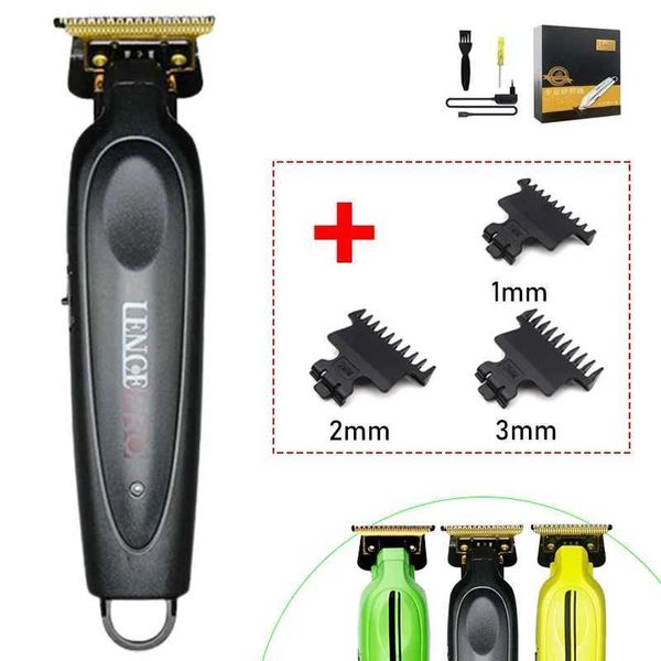 Haar Trimmer Lence Pro FF1T+Limited Edition Comb Professional Hair Clipper Pinsel ohne kordless 7200 U / min q240427