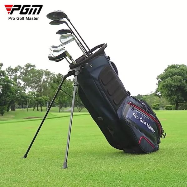 Taschen PGM Golf Erwachsener Stand Bag wasserdichte versteckte thermostatische Packung Biegung Basis Golf Club Taschen große Kapazität