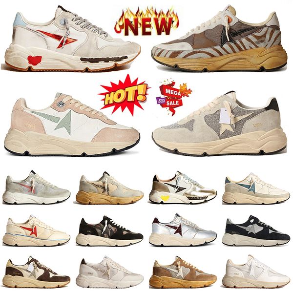 Großhandel Italien Marke handgefertigt Golden Goode Running Sohle Star Designer lässig Schuhe Luxus Og Original Superstar Dirty Trainer Ober flaches Wildleder Vintage -Sneaker