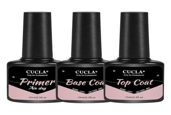 3pcs Primer Top Coat Base Sem Wip Matte Unhas Arte Mergulhe de Lacquer Longa Longa Gel Manicure5652500