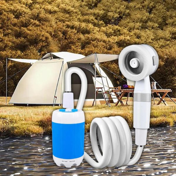 Strumenti Portali per doccia esterna set portatile Guida per doccia Floro regolabile Campeggio per il giardinaggio da viaggio in spiaggia per escursioni