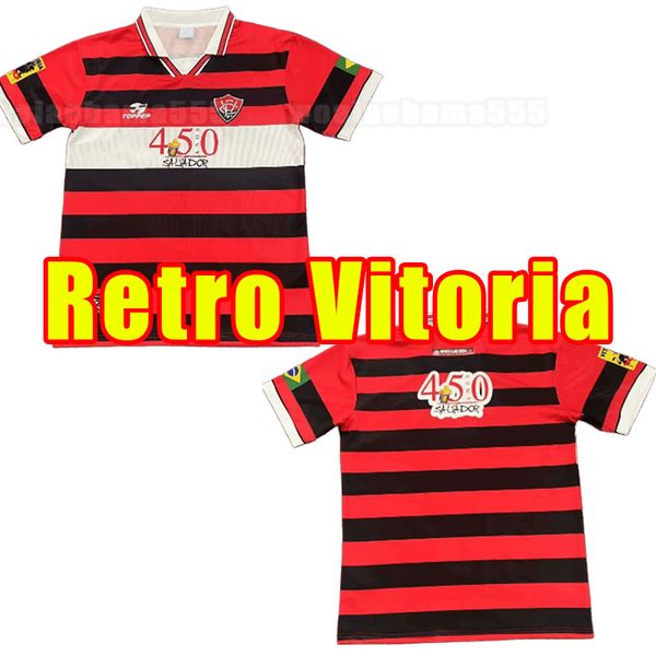 1999 Retro Esporte Clube Vitoria Fußballtrikot