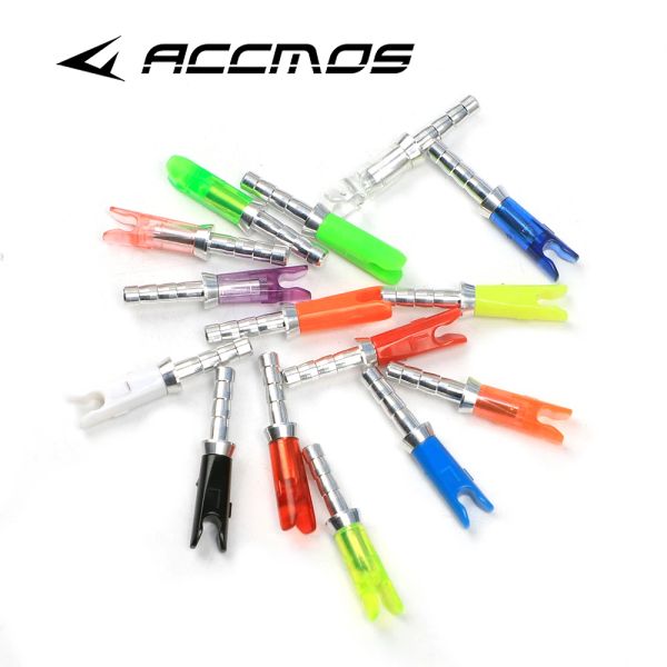 Freccia 36pcs NOCK per perno freccia per id4.2/6,2 mm Accessori per tiro con arco freccia code freccia fai da te