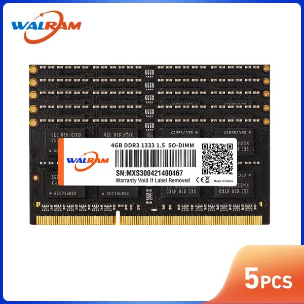 Rams Walram Memoria Ram 4GB DDR3 Laptop Speicher 1333 MHz 1600 MHz 1866 MHz 10600S 12800