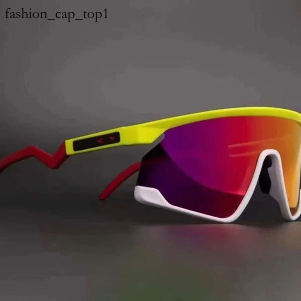 Óculos de sol homens designer óculos de sol OA-K Glasses de ciclismo Oo9098 Esportes de bicicleta polarizados de três peças conjuntos de vento e à prova de vento 7178