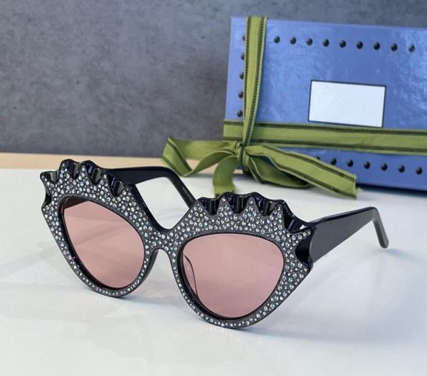 Женские солнцезащитные очки для женщин Gag Men Sun Glasses Стиль моды защищает глаза UV400 Lens Top Caffence с Case1663612