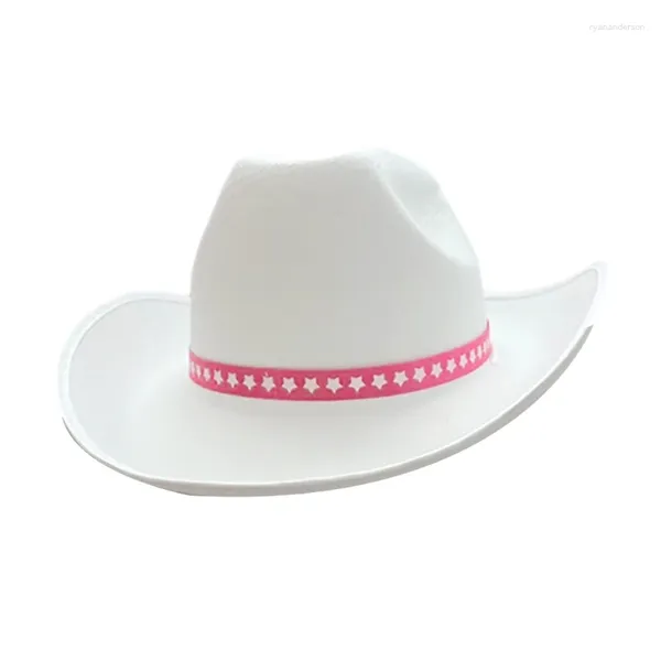 Beretti per adulti Cappello da cowboy con fibbia per fibbia multiuso per la testa della casa ornamento decorativo per il campo di viaggio all'aperto interno