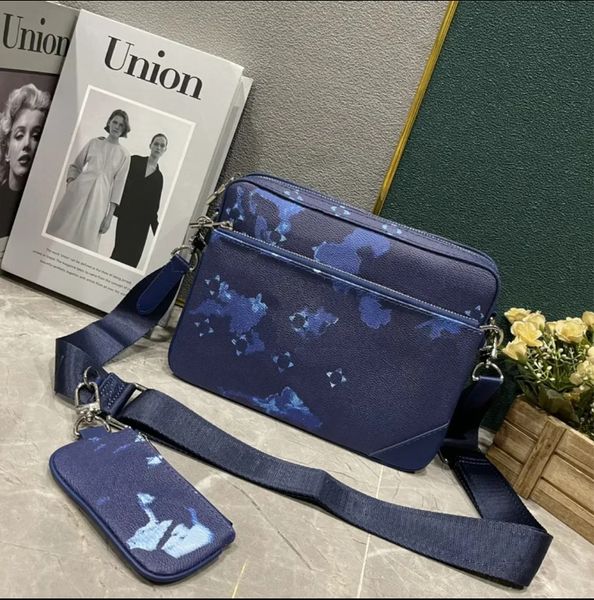 Designer -Tasche Männer Messenger Bag Crossbody Bags Handtasche 3pcs Trio Frauen Klassische Luxus -Tragetaschen Geldbeutel Rucksack Brieftasche geprägte Leder -Umhängetaschen 69443