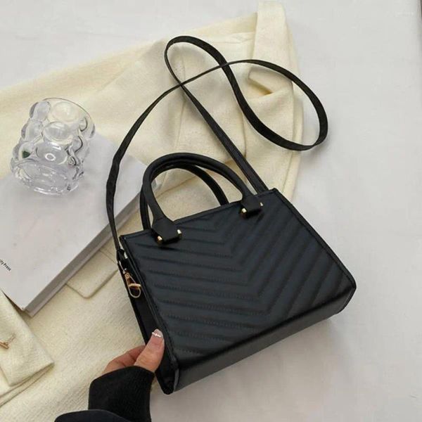 Bolsas de noite Bolsa Crossbody Bag Faux Leather Messenger de alta capacidade Classy Classy Bollocation Daily Colocation