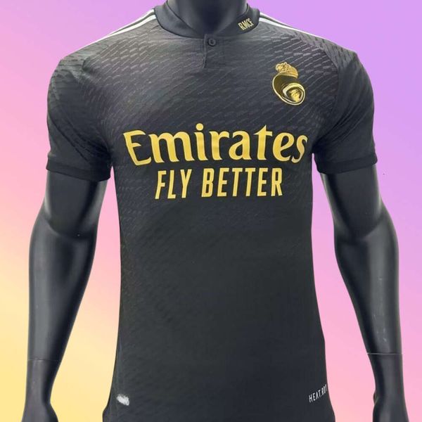 Maglie da calcio Maglie selezionate 23-24 Black Imperatore M Second Away Likey Versione giocatore di calcio maglia Short Short Top Training Uniform Batch