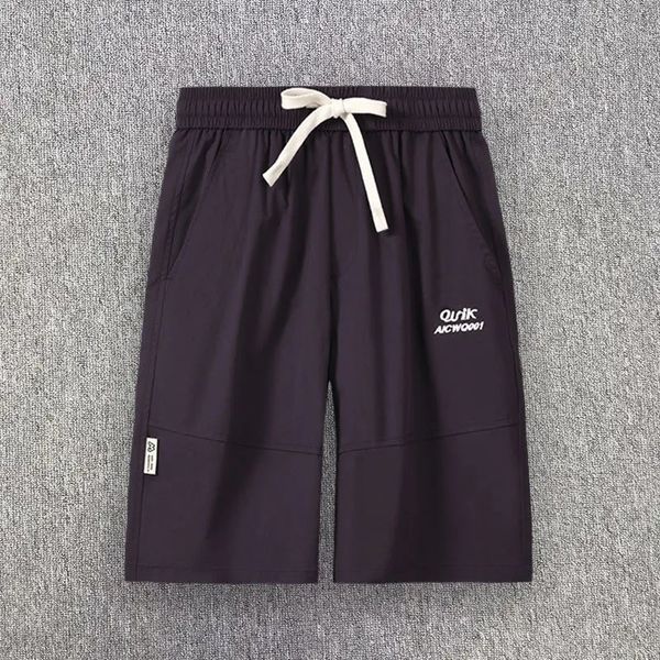 Venduti uomini di colore sport pantaloncini hip hop ricami sciolti maschio capris una spiaggia estiva casual pantaloni da cofano traspirante 240424