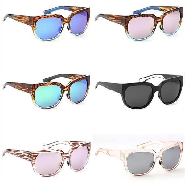 Cat Eye Sonnenbrille Frauen Modespiegel Cateye polarisierte Sonnenbrille weibliche Gradientenrahmen Schatten Frau Oculos