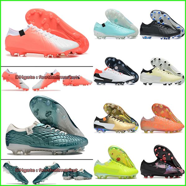 2024 Новая легенда Tiempo 10 FG Soccer Shoes Boots Клиты для Mens Kids Low Top Football De Crampon Scarpe Da Calcio Fussballschuhe Botas Futbol Chaussures Frond Ground 02