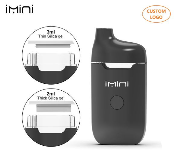 Оригинальный Imini C16 Vape Tank 2ml 3ml Square Device Одноразовое устройство Vape Пустое масло D8 D9 280mh