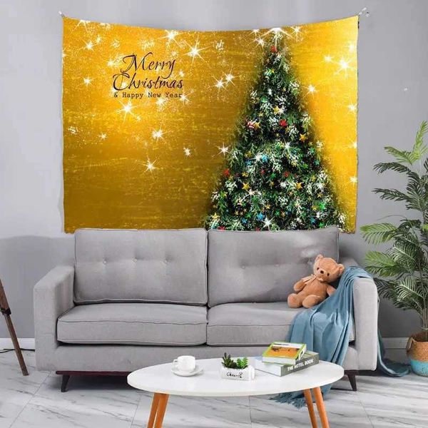 Taquestres tapeçaria Árvore de natal Antecedência pendurada de pano decoração insere quarto sala de estar de cabeceira a tapeçarias de parede decorativa