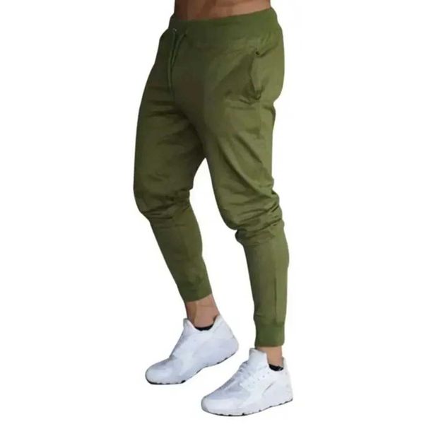 Calças masculinas de alta qualidade calças esportivas baratas calças de esportes baratas primavera e verão jogging elástico fino casual running calça calças lápisl2403