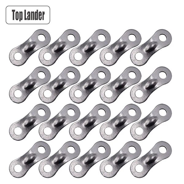 Sublitici 30pcs Tenda da campeggio Fastener Fastener Guyline Tensione Accessori per le tenda Accessori Tenda Accessori Stringerlo Finta di serratura