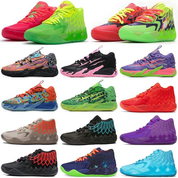 Ball Lamelo 1 MB01 02 03 Basketballschuhe Rick und Morty Rock Ridge Red Queen nicht von hier aus lo Ufo Buzz City Black Blast Mens Outdoor Trainer Sport 2024