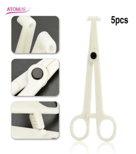 5pcsset Plastic Body Piercing Strumenti pinza per le labbro dell'ombelico Naso Naso Spintura per pinza per pinza per pinza per tatuaggi gioielli per il corpo tatuatore6584603