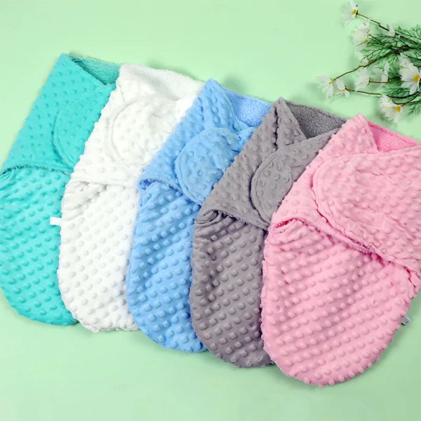 Шельцо детское антишокок -пеленки одеяло новичок новорожденный хрустальный супер мягкий мешок для спального мешка DoubleLayer Huge в течение 012 месяцев