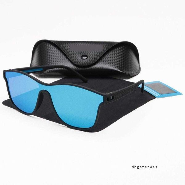 Outdoor-Sport einteilige polarisierte Sonnenbrille für Männer und Frauen, die angeln, die UV-resistente kühle Sonnenbrillen fahren