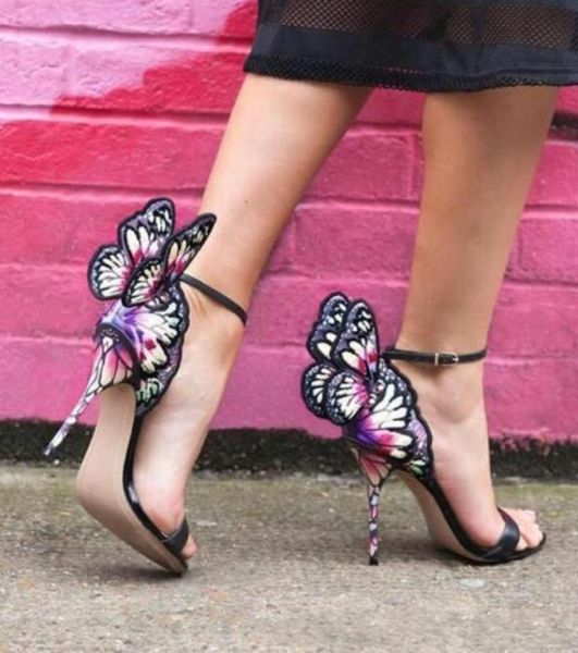Sophia Webster Sandals насосы для женщин летние высокие каблуки угла для выпускной вечеринки плюс размер евро 421014491
