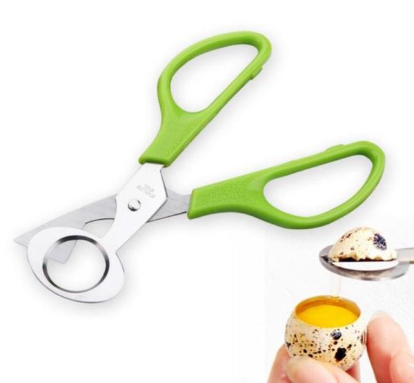 Gusci di uovo per quaglia in acciaio inossidabile taglieri per uccelli taglio delle uova taglienti di sigari cutter cucina cucina clipper LX52608575973