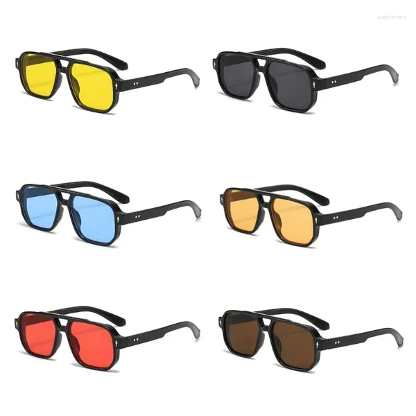 Солнцезащитные очки 95Ab Beach Hetaways Fashion для взрослых кемпинг карнавалы ночной клуб Прямоугольник