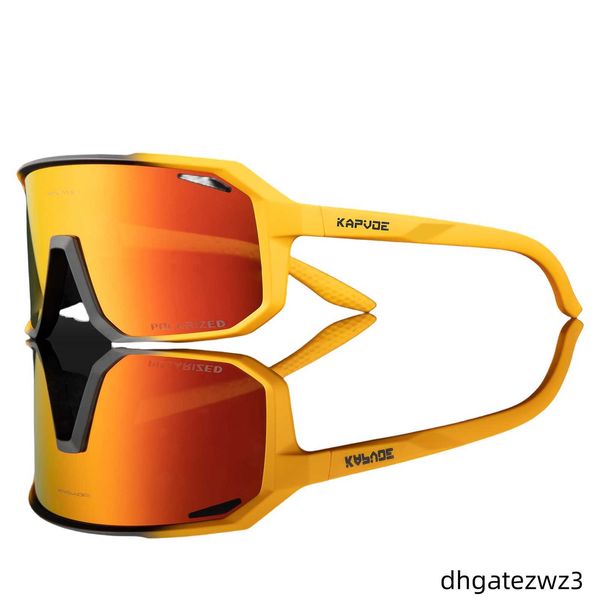 Outdoor Eyewear Kapvoe Radsportgläser Männer Fahrrad Sonnenbrille MTB UV400 Polarisierte Myopia Rahmen Fahrradfahrer Brille Outdoor Sport Eyewear 230630