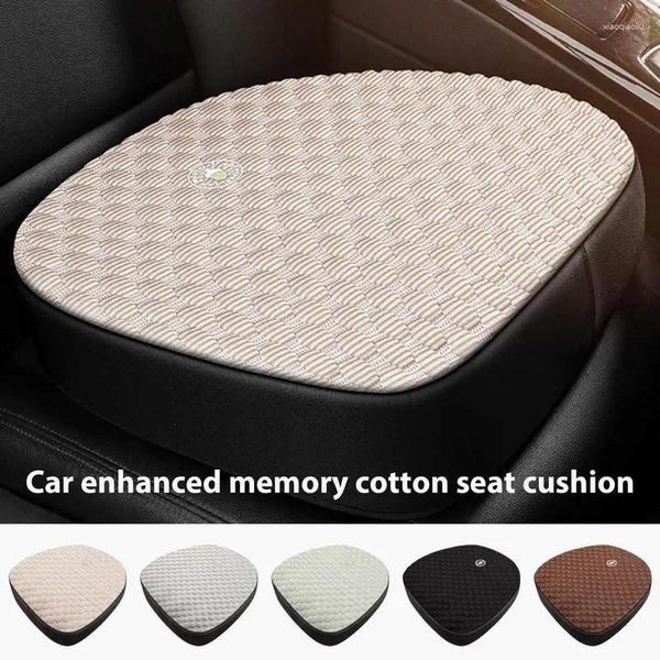 Copertini per seggiolini per auto Cuscino Ultra spessa in memory foam comodo cuscini automobilistici elevati per accessori per driver corti