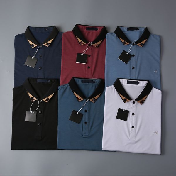 Новый продукт Creative Design Polo рубашка, дизайнер брендов мужской и женский три этикетки, вышитые с короткими рукавами, поло