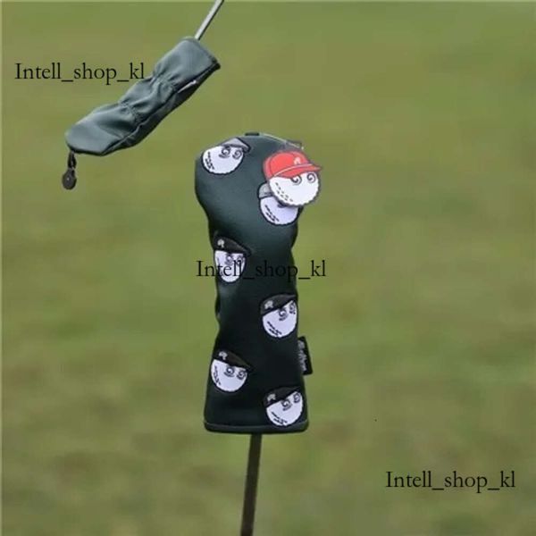 Designer Malbon Golfprodukte 2 Farben Cap Golf Club #1 #3 #5 Wood Headcovers Driver Fairway Woods Malbon Golf Cover PU Leder Kopfbezüge 187