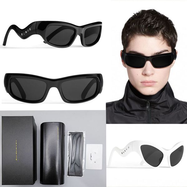 Mode und coole Herren Street Beat Sonnenbrille Designer Hochwertige Sonnenbrille im Freien Frauen Luxus Terrasse Wandershow BB0320S