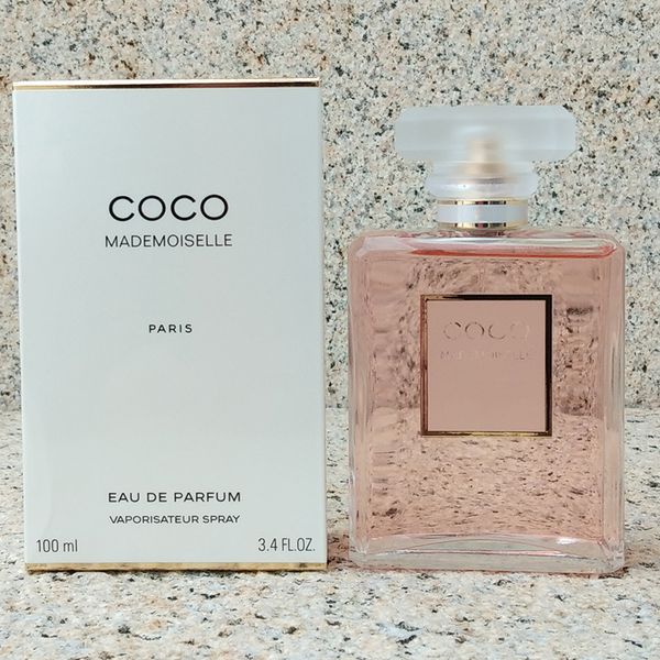 Fragrância feminina 100 ml cinco perfumes eau de parfum 3.4fl.oz cheiro duradouro edp paris marca mulher perfume vermelho brenhador de edição amarela vermelha