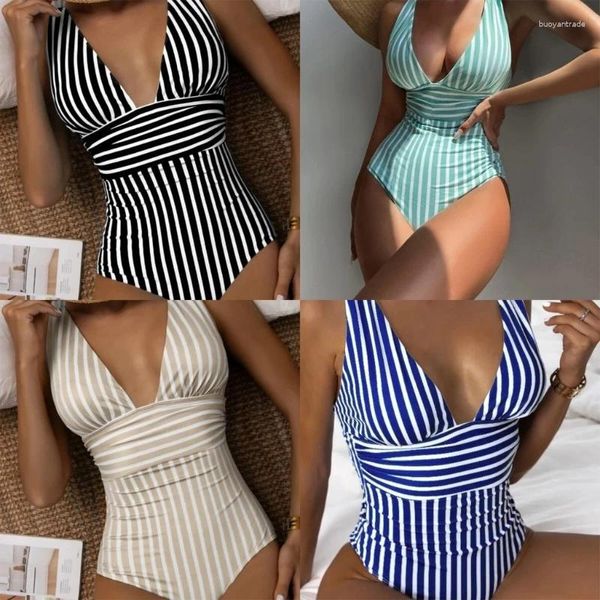 Женские купальные костюмы 2024 Женские спагетти ремни бикини сексуальные цельные купальники отжимайте красивые пляжные костюмы для пляжных одежды