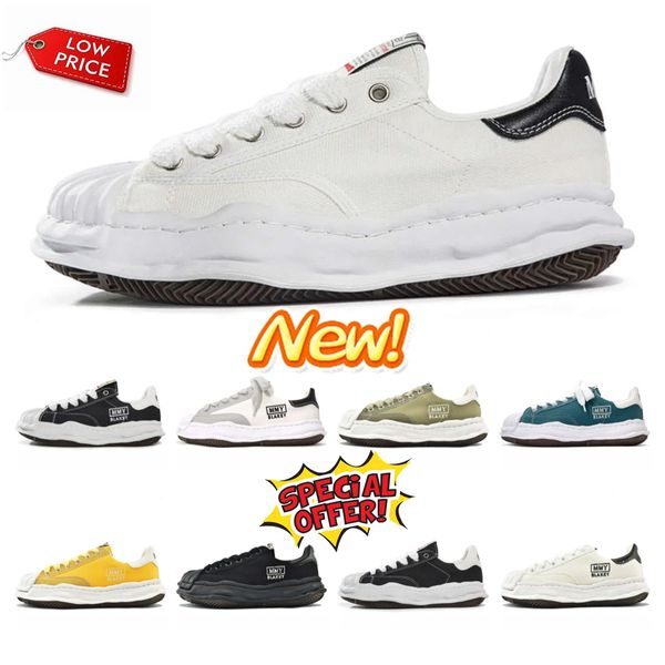 Мод-дизайнерские кроссовки на открытом воздухе онлайн Canvas Low Mmy Street Wear Cunky Wavy Soles Mens Womens Casual Trainer Размер 36-45