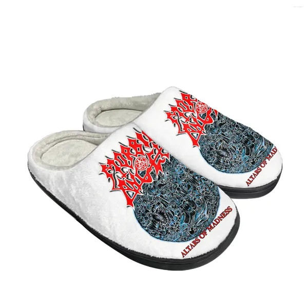 Тапочки Morbid Angel Home Home Mens Mens Fomen