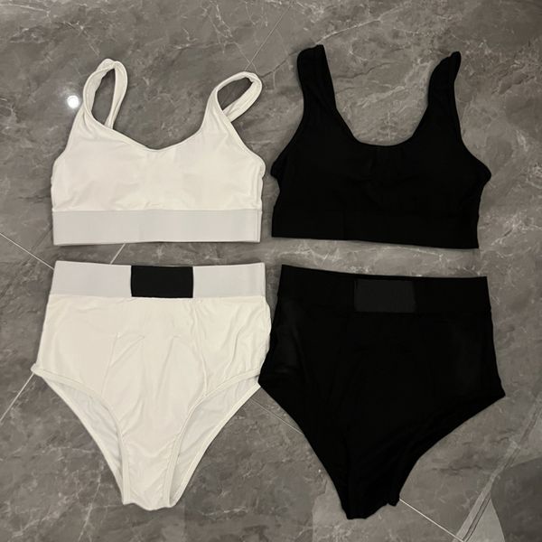 Bikinis femininos de Paris Conjunto Sexy Luxury Swimsuits Designer Swimwear Women Women Riting Fashion Beach Swim usa clássicos de cintura alta marca de roupas de praia Men.