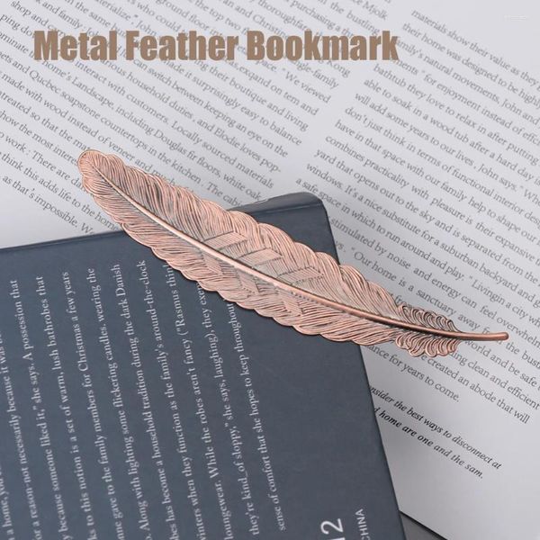 Красивая W57S Feather Collection Close Cool Clip Creative Cute Lovely Party Kids Metal закладка