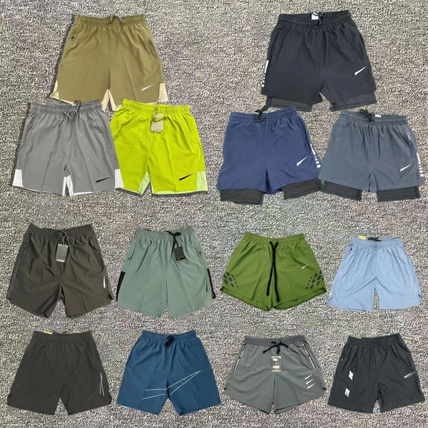 Mens Shorts Tech Tech Polar Tasarımcı Yaz İnce Hızlı Kurutma Fitness Pantolon Gevşek Sıradan eşofman