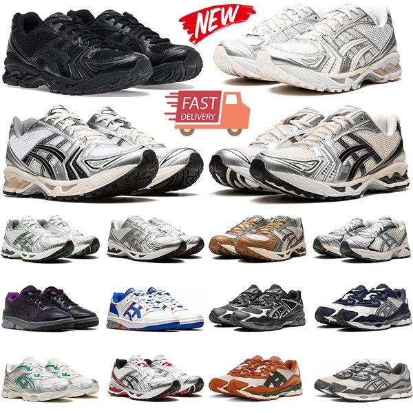 2024 Designer Scarpe da esterno Gel NYC Sneaker per uomini Donne Tripli Black Bianco Pure Silver Classic Rossa ardesia Red Grey Oatmeal Falcestruzzo Fallo degli addestratori da uomo Sport