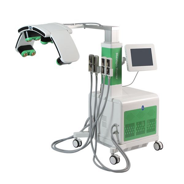 Máquina de terapia a laser de luz verde/vermelha com laser de luz verde com EMS Máquina de escultura corporal 10D Diodo LIPO Laser Máquina