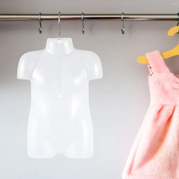 Depolama Çantaları Çocuk Plastik Manken Mankenleri Bebek Vücudu Küçük çocuklar Askı Mağazası Giysileri Model