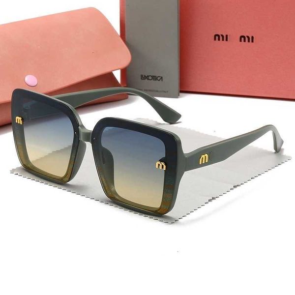 MU Новые солнцезащитные очки для мужчин и женщин с отдыхом солнцезащитны43KF4