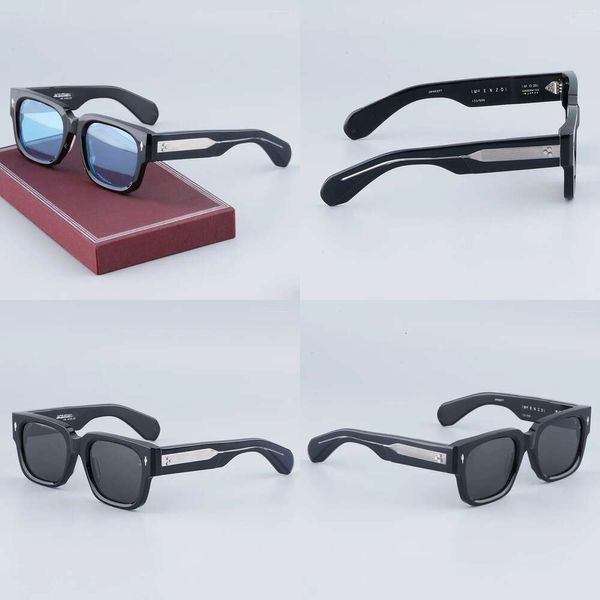 JMM Sonnenbrille Enzo Acetat schwere Original-Top-Noted Classical Designer Marke Gläses Männer Frauen stilvolle Brille Originalqualität