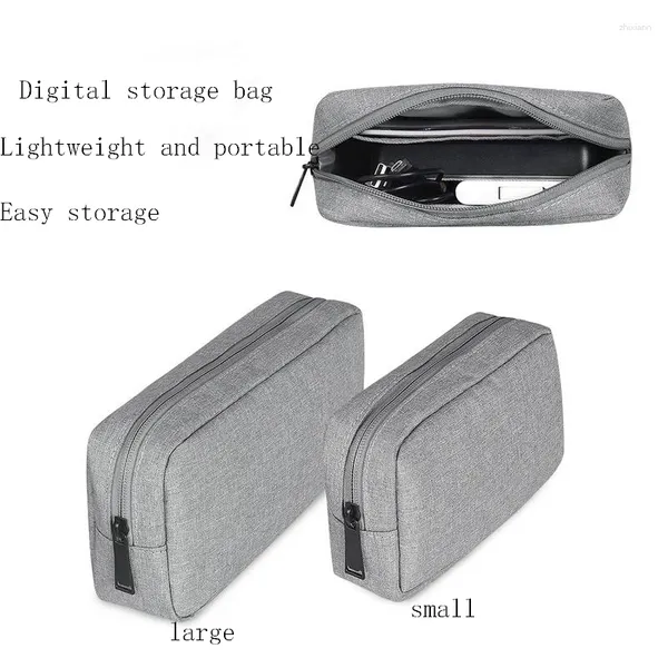 Borsa di archiviazione digitale multifunzione del coregne Digital Storage Borse vuoto USB Cavo USB Earphone Penna Power Bank HDD Organizzatore Kit di viaggio portatile Case Case