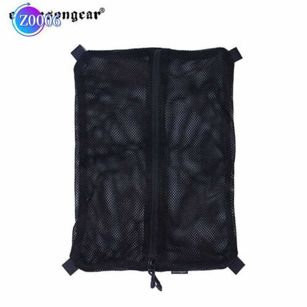 Acessórios táticos equipamento de proteção equipamento externo equipamento Emersongear EDC Bolsa de armazenamento de armazenamento zíper DWR 38x25cm xl