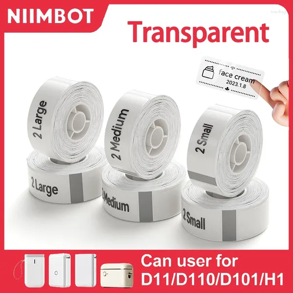 Прозрачная метка Niimbot для D11 D110 Mini Portable Thermal Printer.